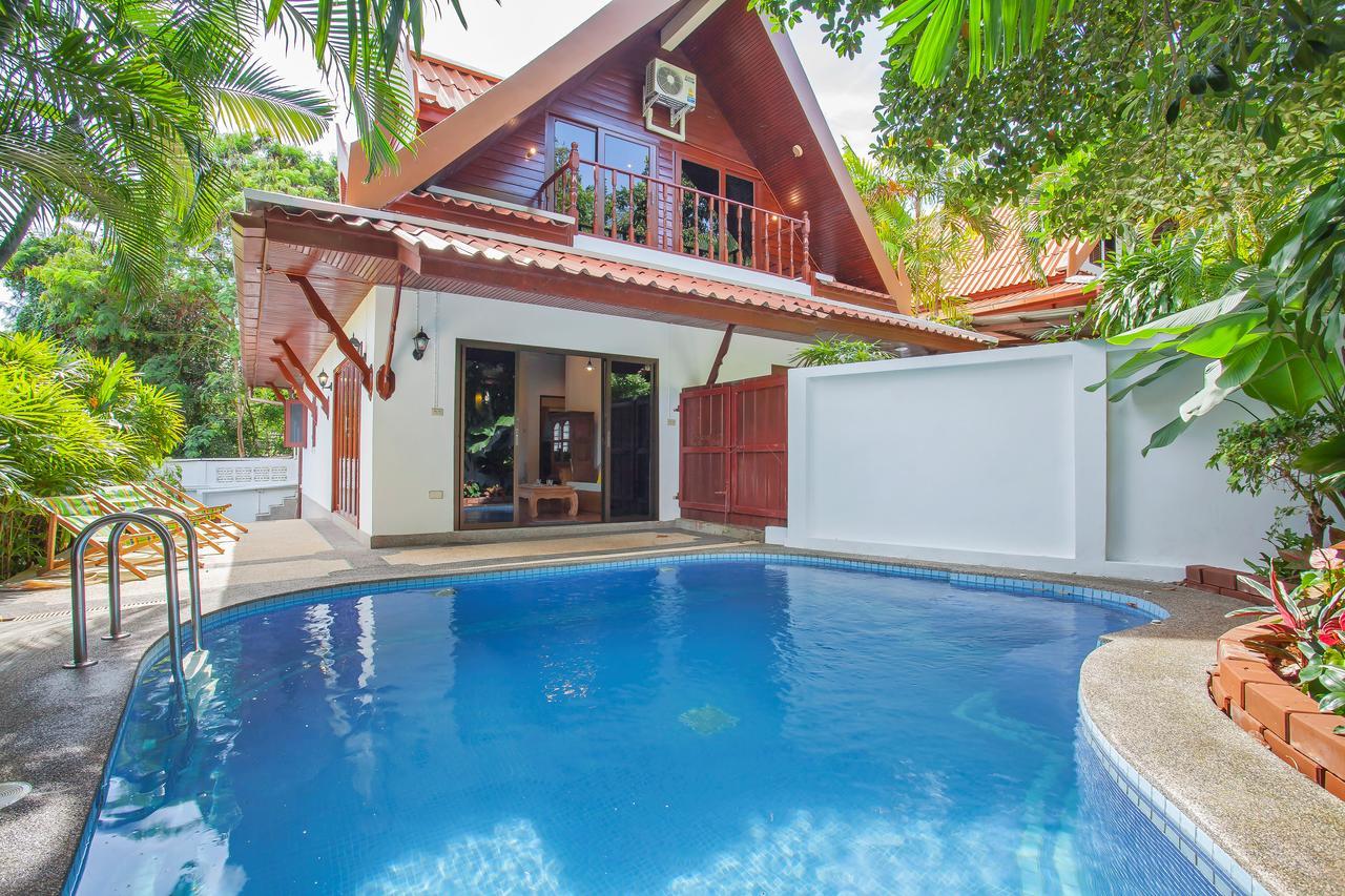 Traditional Thai Villa Nikkie In Tropical Nature, 4Br & Pool, Near Rawai Beach Nai Harn Exterior foto